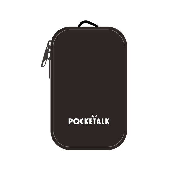 ポケトークS Plus 専用ポーチ(ブラック)