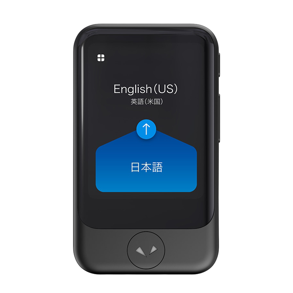 POCKETALK ブラック 翻訳機 通訳機ポケトーク Pocketalk S ポケトークS (ブラック)